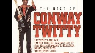 Conway Twitty  Tight Fittin Jeans Lyrics on screen [upl. by Irod]