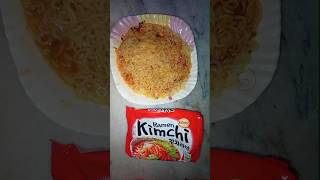 Samyang Kimchi Ramen Review  Korean Noodles shorts kimchiramen [upl. by Nebeur896]