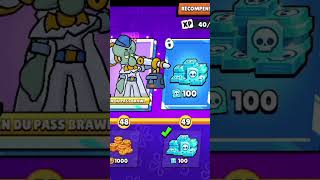 Jouvre le pris star légendaire a la fin du pass de combat brawlstars [upl. by Yorle]