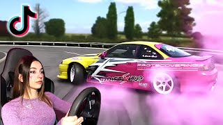 Reacting to TikTok Drifting Clips [upl. by Oisorbma418]