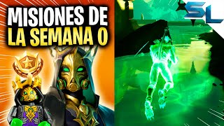 Como COMPLETAR TODAS las MISIONES DE LA SEMANA 0 TEMPORADA 2 CAPITULO 5 FORTNITE [upl. by Aicittel]