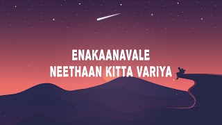 Aval Lyrics  Santhosh Narayanan  Enakaanavale neethaan kitta variya [upl. by Attenohs314]