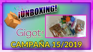 UNBOXING GIGOT  CAMPAÑA 152019 [upl. by Stephenie]