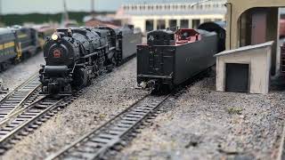 This morning at Blairsville Yard hoscale modeltrains prr [upl. by Dlopoel]