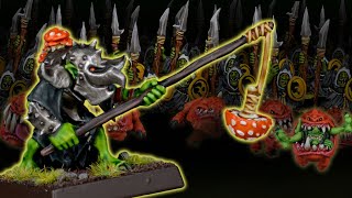 Speed Painting Night Goblins FAST Contrast Tutorial  Warhammer Gloomspite Gitz [upl. by Ioved]