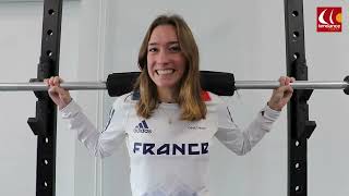 Flavie Renouard en route vers Paris et ses premiers Jeux olympiques [upl. by Dalston]