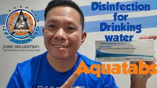 Paano i Disinfect ang tubig gamit ang chlorine tablet viral trending safedrinkingwater [upl. by Asile]