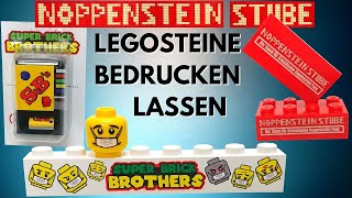 Legosteine oder Minifiguren bedrucken lassen mit den Super Brick Brothers  Super Qualität [upl. by Lansing]