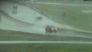 SUV Hydroplane Wreck Caught on Tape Part 1 [upl. by Eimmat]