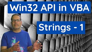 WindowsAPI in VBA  Strings Teil 1 [upl. by Southard302]