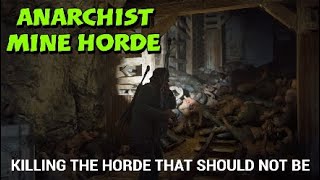 Days Gone  Anarchist Mine Horde KILLING THE HORDE THAT SHOULD NOT BE [upl. by Gan]