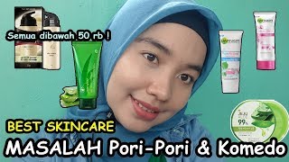 WAJIB COBA  Skincare untuk Mengecilkan Pori Pori Besar dan Komedo Parah [upl. by Saloma292]