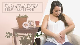 MAYAN ABDOMINAL SELF MASSAGE for FERTILITY [upl. by Dahlstrom]