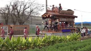 平成24年千葉県八街市住野 住野神社祭礼の山車 [upl. by Ogaitnas]