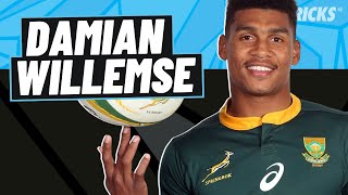 Damian Willemse Goal Kicking  rugbybricks RBVortex Mid Cut Snow White [upl. by Marba170]