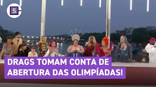 Abertura OlimpÃ­adas veja como foi cena com drags e por que viralizou [upl. by Goer]