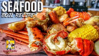 Seafood Boil Recipe In A Pot [upl. by Gottuard]