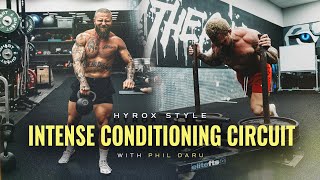 Intense Conditioning Circuit  Hyrox Style Training for Fighters [upl. by Gabel]