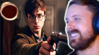 Forsen Reacts  Harry Potter but in America [upl. by Arim]