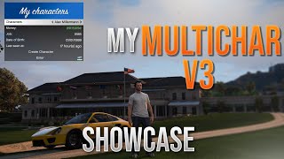 myMultichar V3  FiveM Script Showcase [upl. by Hameean816]