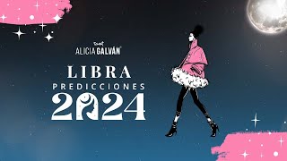 Predicciones Libra 2024 ♎ ❤️ Alicia Galván [upl. by Savadove946]