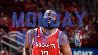 NBA Daily Show Nov 6  The Starters [upl. by Brozak561]