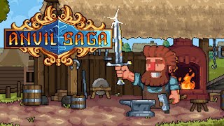 I Almost Never See Medieval Blacksmithing RPGs But Anvil Saga is Here [upl. by Aehtrod]