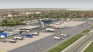 TUIFLY Special Event at BARI Airport  Plane Spotting  World of Airports [upl. by Perreault]