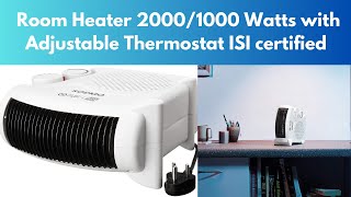 BUY LINK HERE The BEST Way to HEAT Your Room with an ISIcertified Room Heater [upl. by Sakhuja]