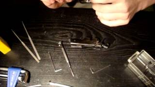 airsoft m1911 trigger job [upl. by Drooff]