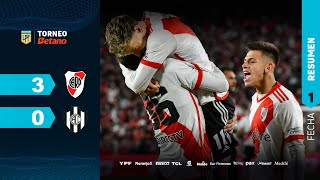 RIVER 3  0 CENTRAL CÓRDOBA  Resumen del partido  TorneoBetano 2024 [upl. by Duky]