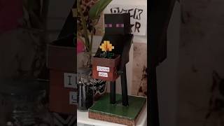 Minecraft slenderman flor amarilla manualidades minecraft flores amarillo 21septiembre fyp [upl. by Hbaruas]