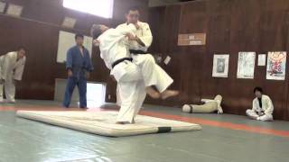 Niki sensei Master of kousen judo大外返し [upl. by Idnaj]