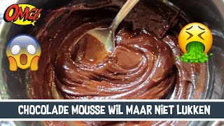 MISLUKTE CHOCOLADE MOUSE  CLAU EN LAU [upl. by Irrot]