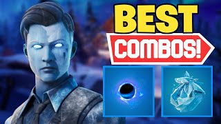 NEW BEST ICEBOUND MIDAS SKIN BLACK ICE LEGENDS PACK COMBOS  Fortnite Battle Royale [upl. by Moguel]