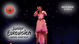 🇦🇱 Junior Eurovision Song Contest Albania 20122024  My Top 10 [upl. by Nnazil]