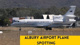 Albury Airport Plane Spotting 4K  Arrivals amp Departures [upl. by Lilybelle]