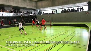 Oberwalliser Unihockeymeisterschaft [upl. by Eanrahc]