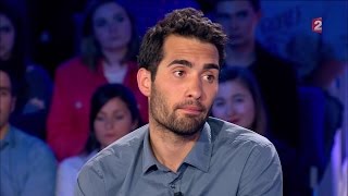 Martin Fourcade  On nest pas couché 30 avril 2016 ONPC [upl. by Nilkcaj]