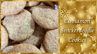 Snickerdoodles Cinnamon Sugar Cookies [upl. by Loretta]