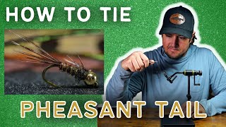 Pheasant Tail — How to Tie Step by Step  Beginner Friendly Fly Tying Tutorial [upl. by Nylitak]