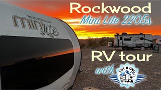 Tour the Rockwood Mini Lite 2205s with TNT RVing [upl. by Danna706]