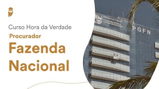 Curso Hora da Verdade  Procurador da Fazenda Nacional Direito Financeiro [upl. by Thier]