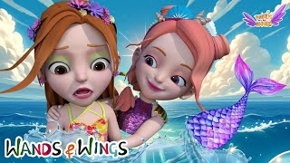 Mermaid Swimming Song  Princess Goes Swimming  Wands and Wings [upl. by Jovitta]