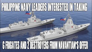 Navantian offers 6 corvettes and 2 destroyers complete with advanced weaponry for Philippine Navy [upl. by Eyt663]