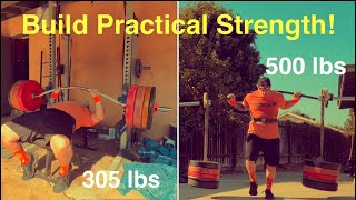 Building Practical Strength w the Bench Press amp Yoke Walk [upl. by Eimaral]