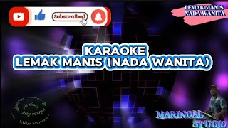 karaoke lemak manis melayu nada wanita [upl. by Ayor]