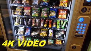 4K VIDEO Snack Vending Machine  Leominster Hospital Leominster MA [upl. by Asilegna633]