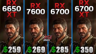 RX 6650 XT vs RX 7600 vs RX 6700 vs RX 6700 XT  R5 5600X  Tested in 15 games [upl. by Nwahsar]