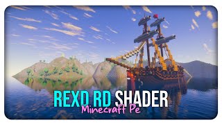 Best Shader For MCPE 12144  ReXD RD Shader [upl. by Suiraj311]